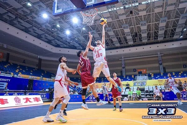 صعود تیم بسکتبال پسران به یک چهارم نهایی آسیا