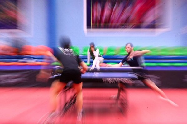 پیروزی تیم تنیس روی میز دوبل ایران در قهرمانی جهان