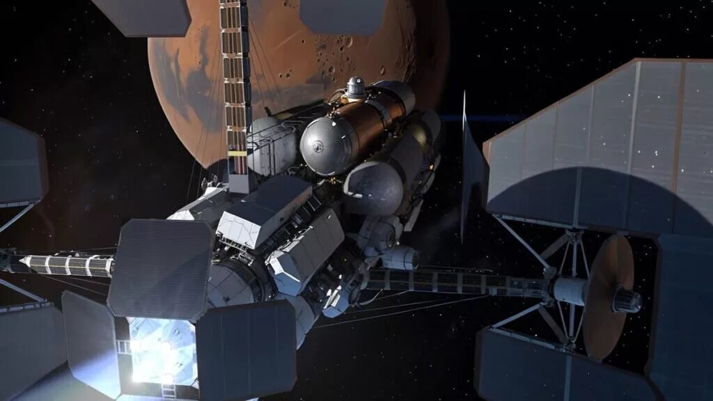 سفر 45 روزه به مریخ با راکت‌ اتمی