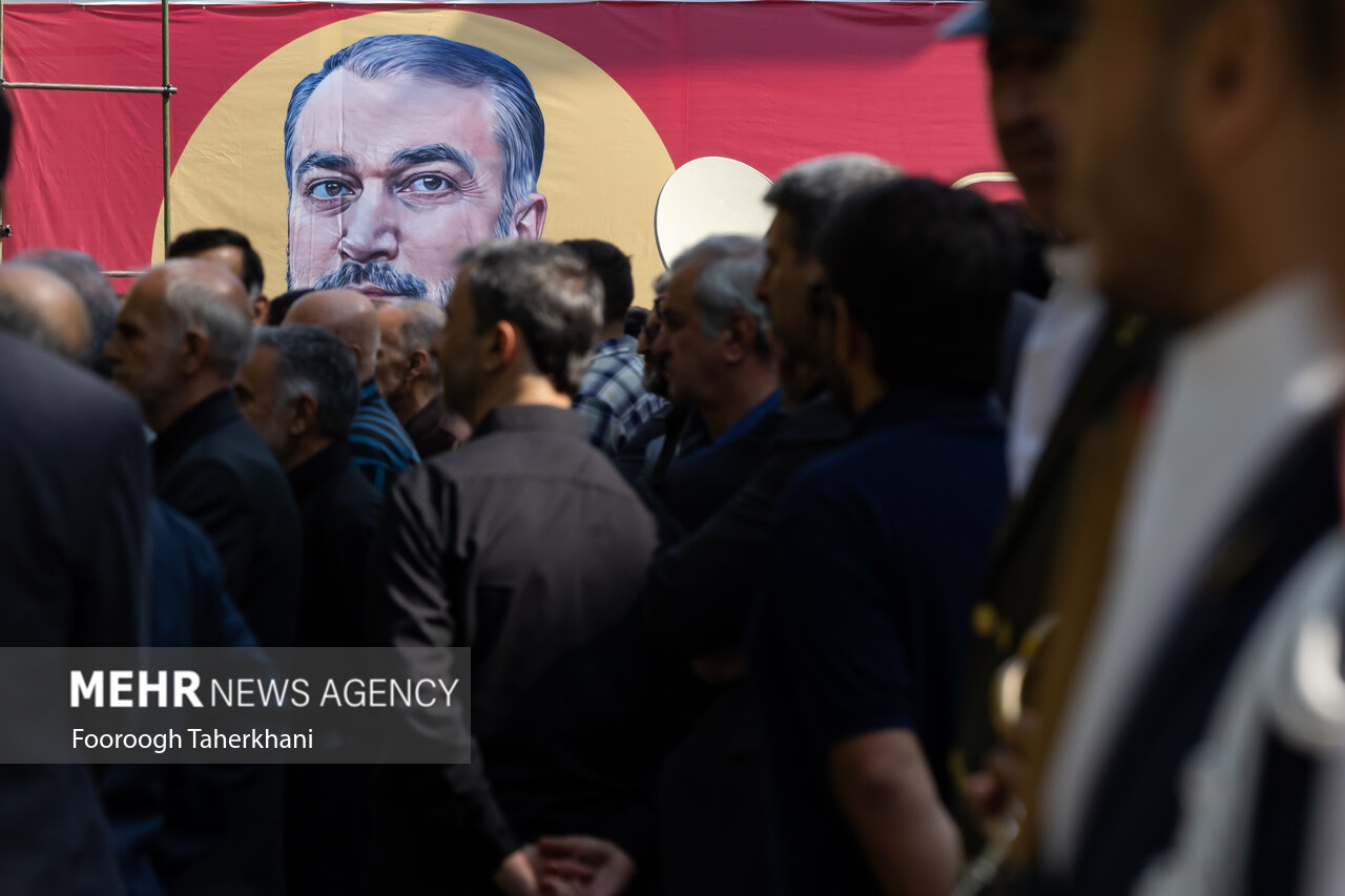 مراسم بزرگداشت شهید امیرعبداللهیان و دیگر شهدای خدمت برگزار شد